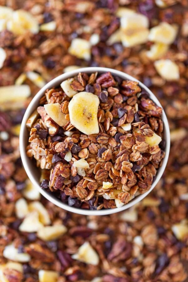 BANANA BREAD GRANOLA (V)(GF)