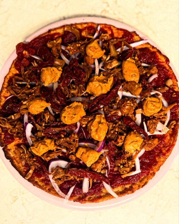 BBQ JACKFRUIT PIZZA (V)(GF)