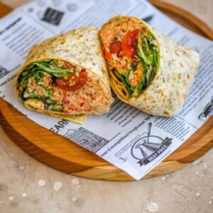 CHICKPEA SALAD WRAP (V)