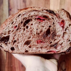 CHOCOLATE CHERRY SOURDOUGH (V)