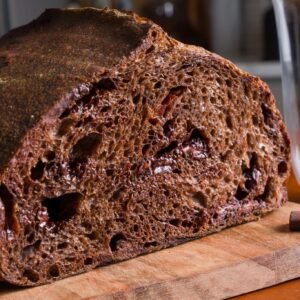 CHOCOLATE CRANBERRY SOURDOUGH (V)