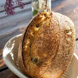 CRANBERRY WALNUT SOURDOUGH (V)