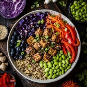 ASIAN BERRY CRUNCH POWER BOWL (V)(GF)