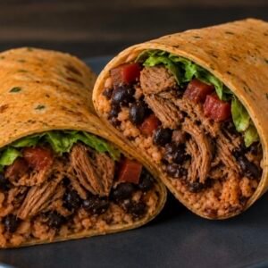 JACKFRUIT BURRITO (V)