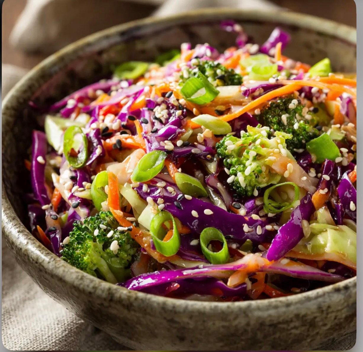 ASIAN CABBAGE SALAD (V)(GF)