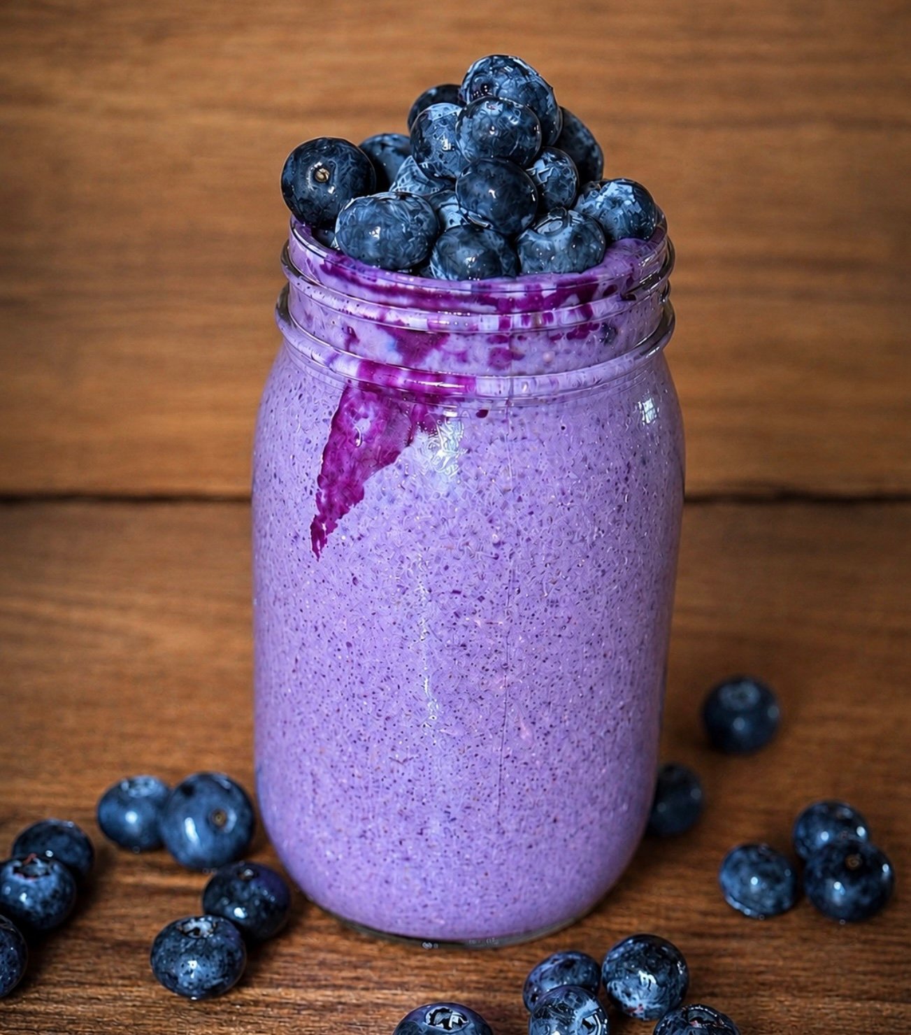 UBE CHIA PUDDING (V)(GF)